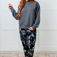 Your New Favorite Joggers in Rose Print-Bottoms-Ave Shops-[option4]-[option5]-[option6]-[option7]-[option8]-Shop-Boutique-Clothing-for-Women-Online
