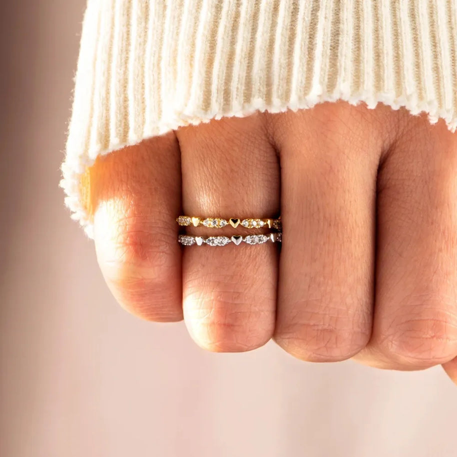 925 Sterling Silver Inlaid Zircon Ring-RINGS-Trendsi-[option4]-[option5]-[option6]-[option7]-[option8]-Shop-Boutique-Clothing-for-Women-Online