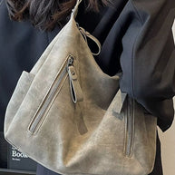 Zipper Details Adjustable Strap Crossbody Bag-Bag-Trendsi-Khaki-One Size-[option4]-[option5]-[option6]-[option7]-[option8]-Shop-Boutique-Clothing-for-Women-Online