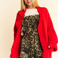 Davi & Dani Button Up Dropped Shoulder Cardigan with Pockets-Cardigans-Trendsi-Red-S-[option4]-[option5]-[option6]-[option7]-[option8]-Shop-Boutique-Clothing-for-Women-Online