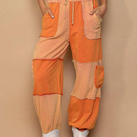 POL Drawstring Pocketed Contrast Jogger Pants-Sweatpants & Joggers-Trendsi-CHILL RED-S-[option4]-[option5]-[option6]-[option7]-[option8]-Shop-Boutique-Clothing-for-Women-Online