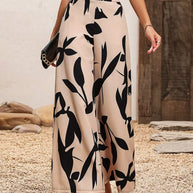 Printed Wide Leg Pants-Pants-Trendsi-Tan-S-[option4]-[option5]-[option6]-[option7]-[option8]-Shop-Boutique-Clothing-for-Women-Online