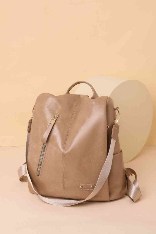 Marcy Zipper Pocket Backpack-ClaudiaG Collection-[option4]-[option5]-[option6]-[option7]-[option8]-Shop-Boutique-Clothing-for-Women-Online