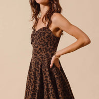 SO ME Mineral Washed Leopard Flare Cami Dress-Dresses-Trendsi-[option4]-[option5]-[option6]-[option7]-[option8]-Shop-Boutique-Clothing-for-Women-Online