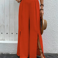 Perfee Slit Wide Leg Pants-Pants-Trendsi-[option4]-[option5]-[option6]-[option7]-[option8]-Shop-Boutique-Clothing-for-Women-Online