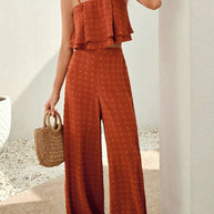 Swiss Dot Layered Cami and Pants Set-Trendsi-Orange-Red-S-[option4]-[option5]-[option6]-[option7]-[option8]-Shop-Boutique-Clothing-for-Women-Online