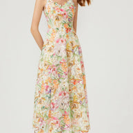 Floral Lace Sleeveless V-Neck Midi Dress-Dresses-Trendsi-[option4]-[option5]-[option6]-[option7]-[option8]-Shop-Boutique-Clothing-for-Women-Online