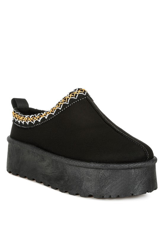 Jesters Embroidered Platform Classic Slip-On-Rag Company-Black-US-5 / UK-3 / EU-36-[option4]-[option5]-[option6]-[option7]-[option8]-Shop-Boutique-Clothing-for-Women-Online