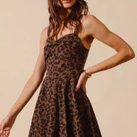 SO ME Mineral Washed Leopard Flare Cami Dress-Dresses-Trendsi-[option4]-[option5]-[option6]-[option7]-[option8]-Shop-Boutique-Clothing-for-Women-Online