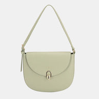 David Jones Metal Buckle Shoulder Bag-Bags-Trendsi-Greyish Green-One Size-[option4]-[option5]-[option6]-[option7]-[option8]-Shop-Boutique-Clothing-for-Women-Online