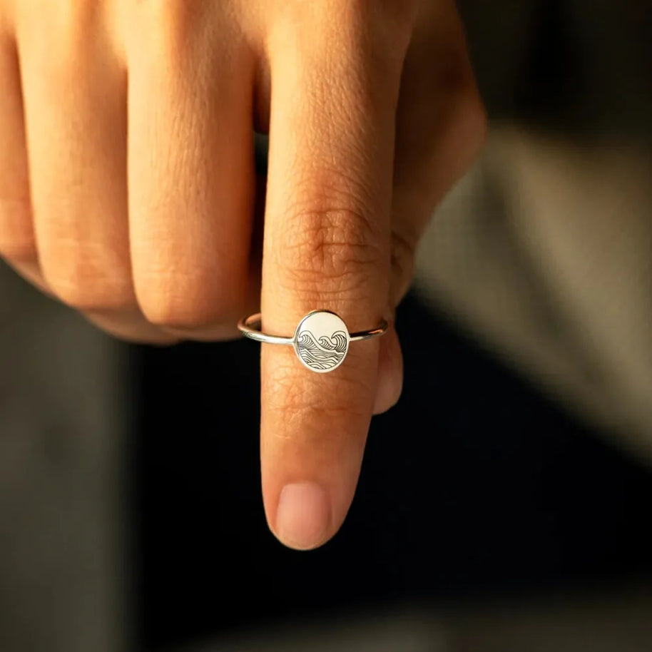 925 Sterling Silver Signet Ring-RINGS-Trendsi-[option4]-[option5]-[option6]-[option7]-[option8]-Shop-Boutique-Clothing-for-Women-Online