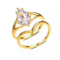 2 Carat Moissanite 925 Sterling Silver 2 Piece Ring-ring-Trendsi-[option4]-[option5]-[option6]-[option7]-[option8]-Shop-Boutique-Clothing-for-Women-Online