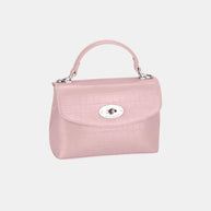 David Jones Texture PU Leather Handbag-Bags-Trendsi-Pink-One Size-[option4]-[option5]-[option6]-[option7]-[option8]-Shop-Boutique-Clothing-for-Women-Online