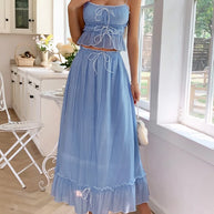Frill Square Neck Cami and Skirt Set-outfit-Trendsi-Light Blue-S-[option4]-[option5]-[option6]-[option7]-[option8]-Shop-Boutique-Clothing-for-Women-Online