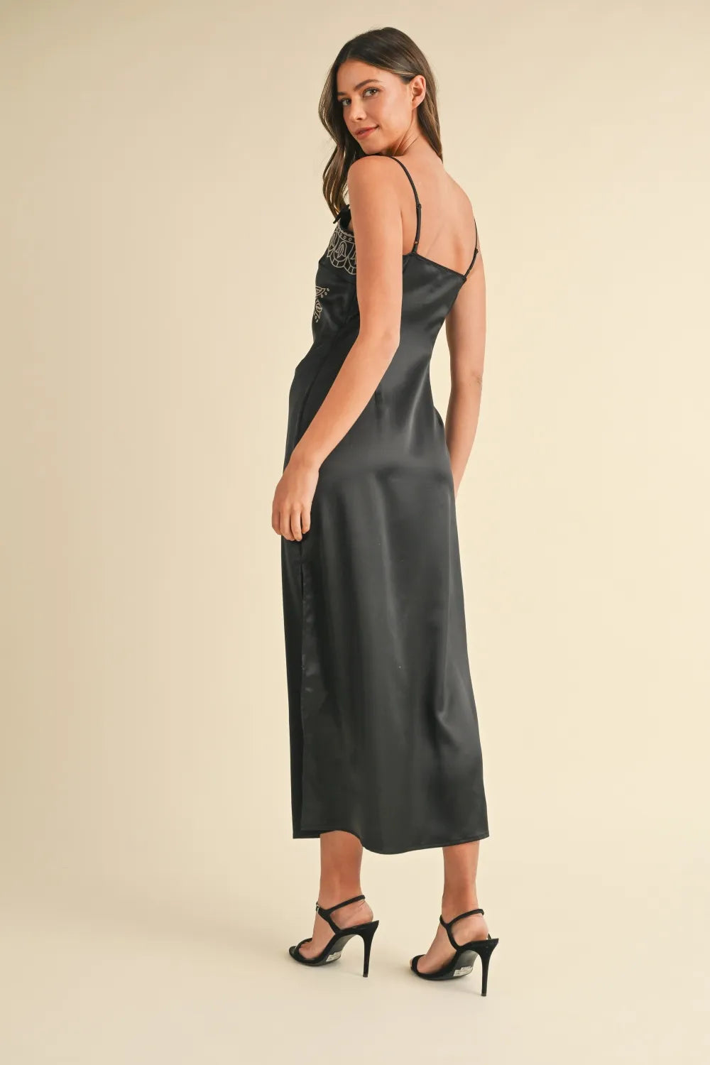 Mable Embroidered Cami Satin Midi Slit Dress-Dresses-Trendsi-[option4]-[option5]-[option6]-[option7]-[option8]-Shop-Boutique-Clothing-for-Women-Online