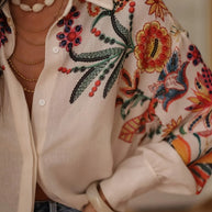 Floral Button Up Long Sleeve Shirt-Tops-Trendsi-[option4]-[option5]-[option6]-[option7]-[option8]-Shop-Boutique-Clothing-for-Women-Online