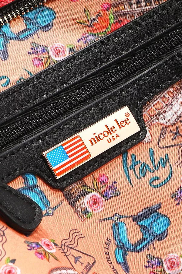 Nicole Lee USA Martha Travels Italy Wide Handbag with Rhinestones-Bags-Trendsi-[option4]-[option5]-[option6]-[option7]-[option8]-Shop-Boutique-Clothing-for-Women-Online