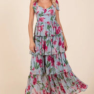 Mittoshop Layered Floral Sweetheart Neck Maxi Dress-Dresses-Trendsi-Dusty Blue-S-[option4]-[option5]-[option6]-[option7]-[option8]-Shop-Boutique-Clothing-for-Women-Online
