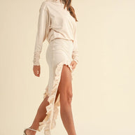 Mable Backless Asymmetric Ruffle Hem Dress-Dresses-Trendsi-[option4]-[option5]-[option6]-[option7]-[option8]-Shop-Boutique-Clothing-for-Women-Online