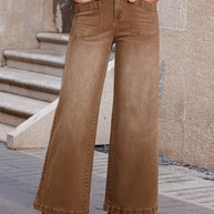 Denim Patch Pocket Shift Jeans-JUNIPER BLVD-[option4]-[option5]-[option6]-[option7]-[option8]-Shop-Boutique-Clothing-for-Women-Online