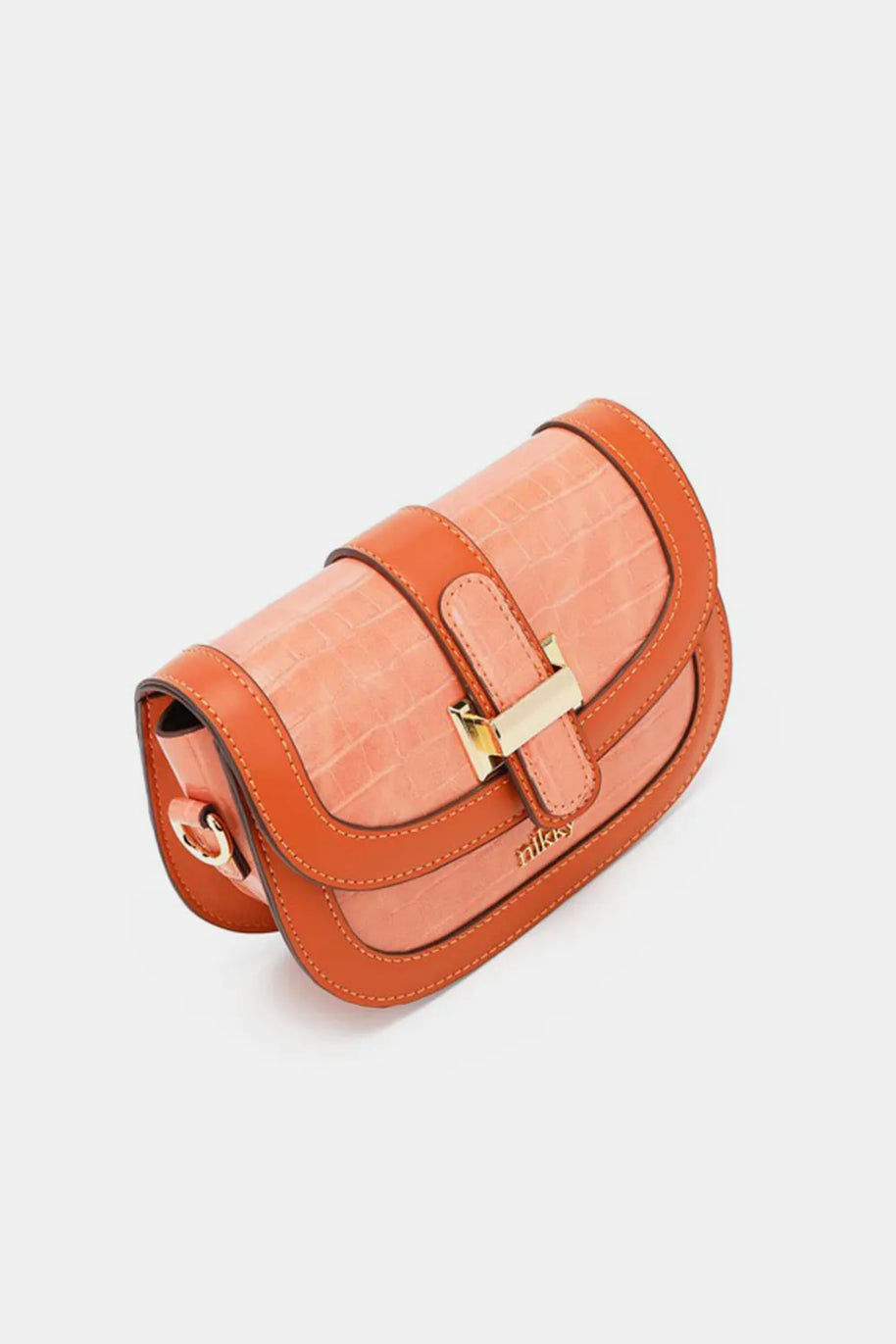 Nicole Lee USA Croc Embossed Crossbody Bag-Bags-Trendsi-[option4]-[option5]-[option6]-[option7]-[option8]-Shop-Boutique-Clothing-for-Women-Online