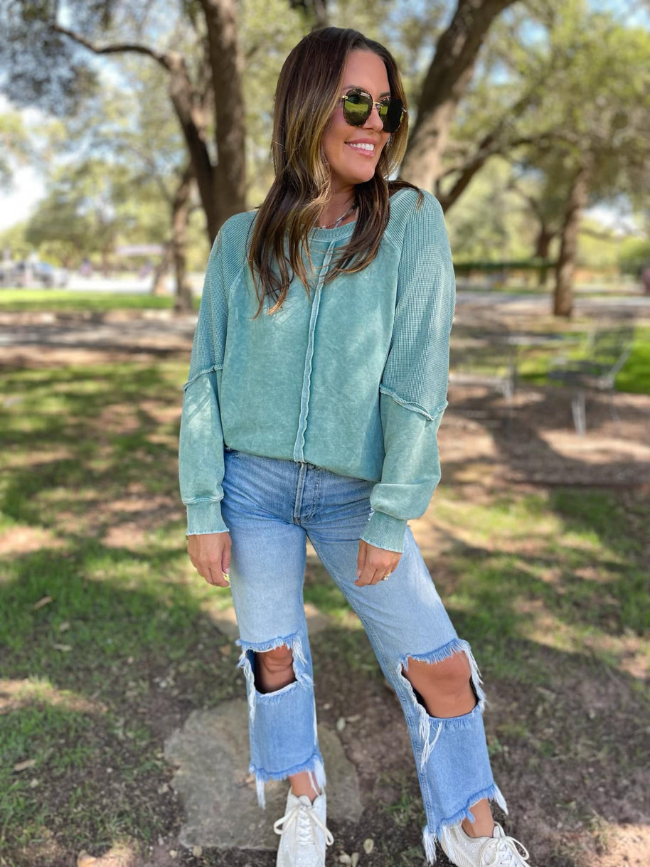 PREORDER: Best Selling Elliott Exposed Seam Sweatshirt in Five Colors-Womens-Ave Shops-[option4]-[option5]-[option6]-[option7]-[option8]-Shop-Boutique-Clothing-for-Women-Online