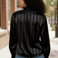 The Satin Scene High Neck Blouse-Haptics-[option4]-[option5]-[option6]-[option7]-[option8]-Shop-Boutique-Clothing-for-Women-Online