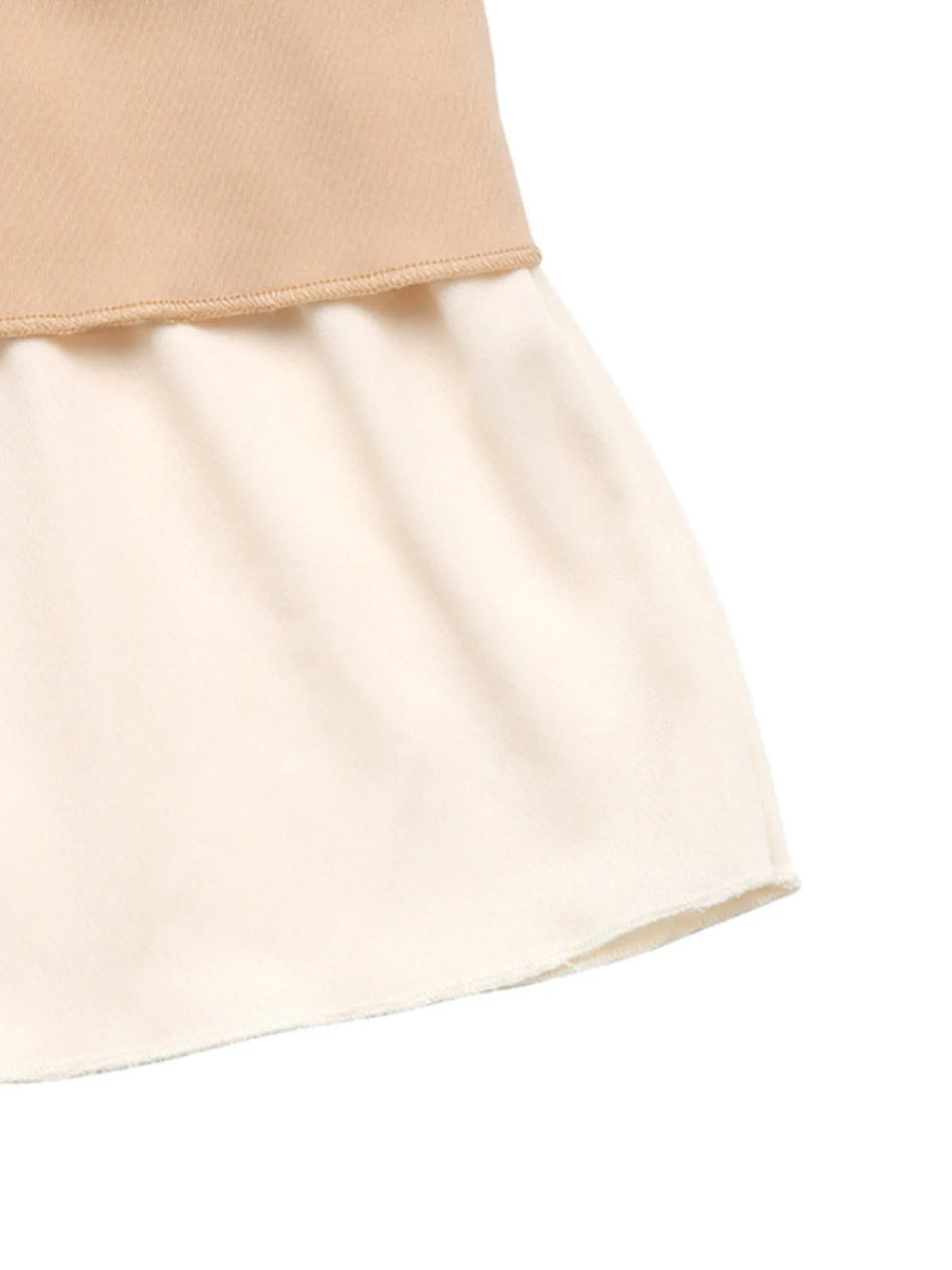 Layered Midi Skirt with Contrast Hem Detail-Skirts-Trendsi-[option4]-[option5]-[option6]-[option7]-[option8]-Shop-Boutique-Clothing-for-Women-Online