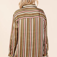 Mittoshop Striped Button Down Satin Shirt-Blouses-Trendsi-[option4]-[option5]-[option6]-[option7]-[option8]-Shop-Boutique-Clothing-for-Women-Online