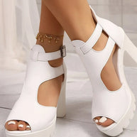 Cutout Block Heels Sandals-Shoes-Trendsi-[option4]-[option5]-[option6]-[option7]-[option8]-Shop-Boutique-Clothing-for-Women-Online
