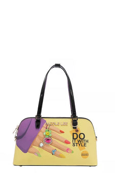 Nicole Lee USA Nail Polish Dome Shoulder Bag-Bags-Trendsi-NAIL POLISH-OS-[option4]-[option5]-[option6]-[option7]-[option8]-Shop-Boutique-Clothing-for-Women-Online