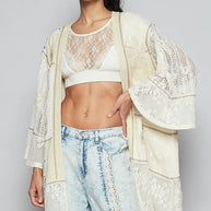 POL Double Gauze and Lace Mix Cardigan with Embroidered Detail-Cardigan-Trendsi-Cream-S-[option4]-[option5]-[option6]-[option7]-[option8]-Shop-Boutique-Clothing-for-Women-Online