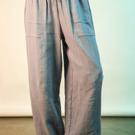 VERY J Wide Leg Gauze Solid Pants-Pants-Trendsi-Denim-S-[option4]-[option5]-[option6]-[option7]-[option8]-Shop-Boutique-Clothing-for-Women-Online
