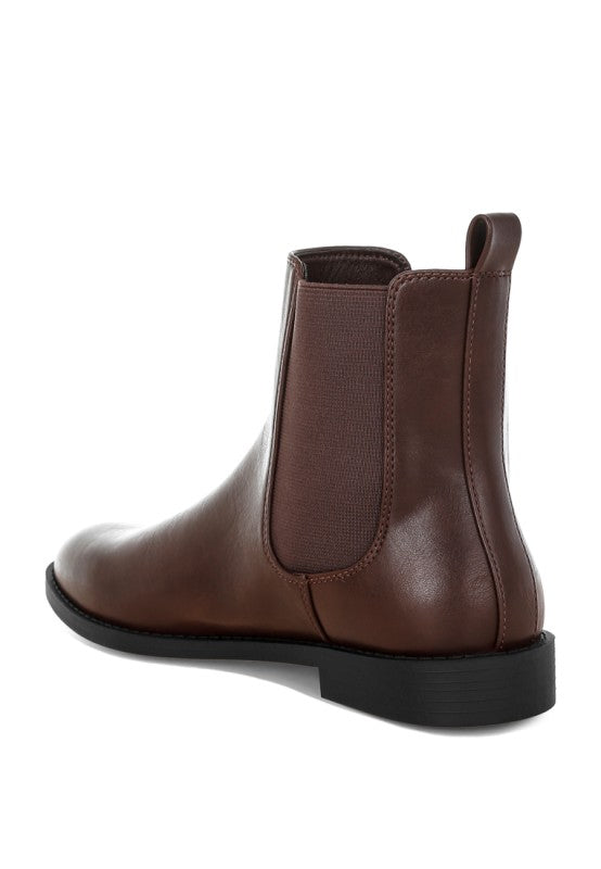 Sigrun Faux Leather Chelsea Boots-Rag Company-[option4]-[option5]-[option6]-[option7]-[option8]-Shop-Boutique-Clothing-for-Women-Online