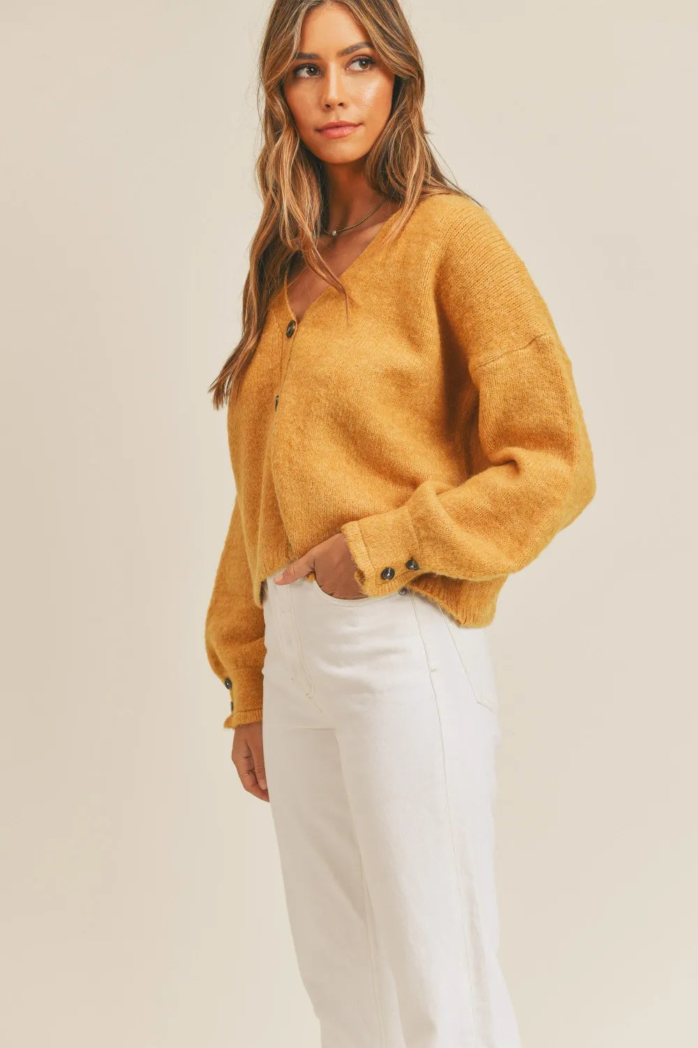 MABLE Long Sleeve Button Down Sweater Cardigan-Cardigan-Trendsi-[option4]-[option5]-[option6]-[option7]-[option8]-Shop-Boutique-Clothing-for-Women-Online