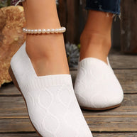 Round Toe Flats Mesh Slip-Ons-Shoes-Trendsi-White-36-[option4]-[option5]-[option6]-[option7]-[option8]-Shop-Boutique-Clothing-for-Women-Online