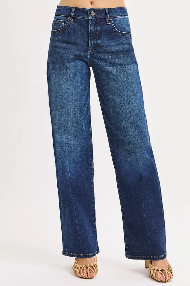 RISEN Mid Rise Wide Baggy Jeans-Jeans-Trendsi-[option4]-[option5]-[option6]-[option7]-[option8]-Shop-Boutique-Clothing-for-Women-Online