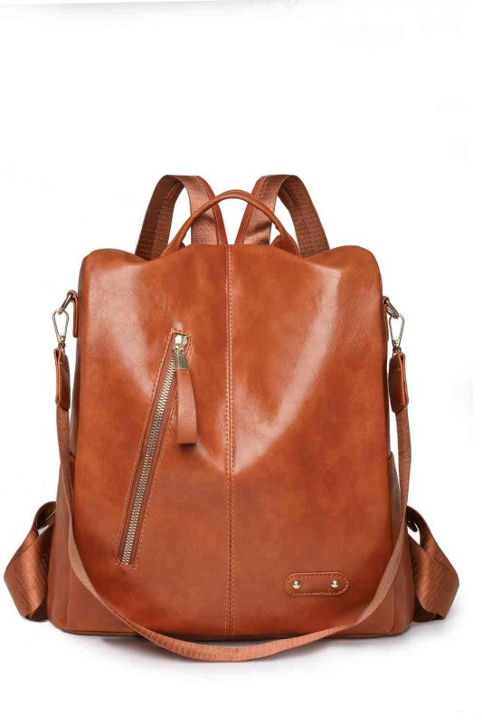 Marcy Zipper Pocket Backpack-ClaudiaG Collection-[option4]-[option5]-[option6]-[option7]-[option8]-Shop-Boutique-Clothing-for-Women-Online