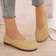 Round Toe Flats Slip-Ons-135 Flats-Trendsi-[option4]-[option5]-[option6]-[option7]-[option8]-Shop-Boutique-Clothing-for-Women-Online