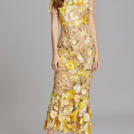 Floral Embroidered Mesh Overlay Maxi Dress-Dresses-Trendsi-[option4]-[option5]-[option6]-[option7]-[option8]-Shop-Boutique-Clothing-for-Women-Online