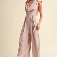 MABLE 3D Floral Applique Deep Cowl Neck Jumpsuit-Jumpsuits & Rompers-Trendsi-[option4]-[option5]-[option6]-[option7]-[option8]-Shop-Boutique-Clothing-for-Women-Online