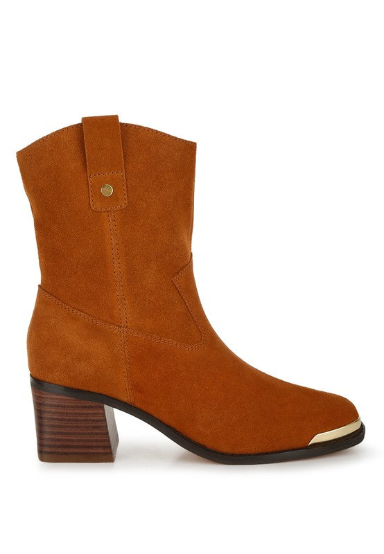 Emberly Suede Square Toe Ankle Boots-Rag Company-[option4]-[option5]-[option6]-[option7]-[option8]-Shop-Boutique-Clothing-for-Women-Online