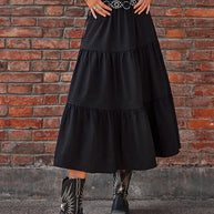 Tiered Midi Skirt-Skirts-Trendsi-[option4]-[option5]-[option6]-[option7]-[option8]-Shop-Boutique-Clothing-for-Women-Online