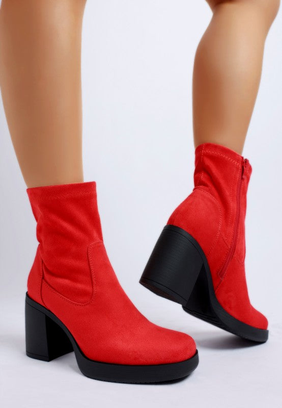 Enito Microfiber Sock Boots-Rag Company-[option4]-[option5]-[option6]-[option7]-[option8]-Shop-Boutique-Clothing-for-Women-Online
