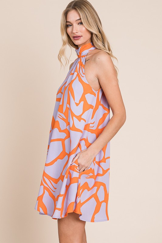 Resort style halter neck short sundress-Jade By Jane-[option4]-[option5]-[option6]-[option7]-[option8]-Shop-Boutique-Clothing-for-Women-Online