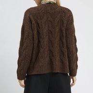 Umgee Cable Knit Cozy Sweater-Sweaters-Trendsi-[option4]-[option5]-[option6]-[option7]-[option8]-Shop-Boutique-Clothing-for-Women-Online