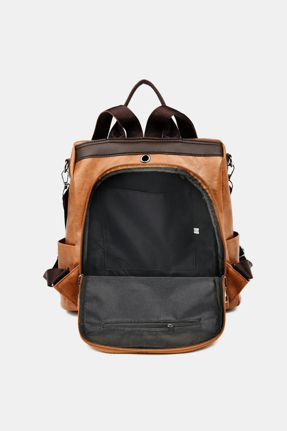 PU Leather Backpack Bag-backpack-Trendsi-[option4]-[option5]-[option6]-[option7]-[option8]-Shop-Boutique-Clothing-for-Women-Online