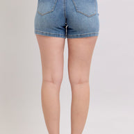 Judy Blue High Rise Tummy Control Denim Shorts-Trendsi-[option4]-[option5]-[option6]-[option7]-[option8]-Shop-Boutique-Clothing-for-Women-Online