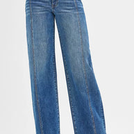 RISEN Mid Rise Fit Wide Baggy Jeans-Jeans-Trendsi-DARK-0-[option4]-[option5]-[option6]-[option7]-[option8]-Shop-Boutique-Clothing-for-Women-Online