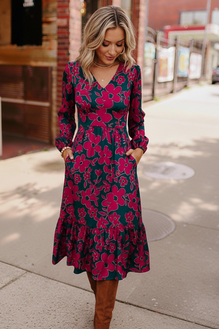 Everyone to the Dance Floor Teal Midi Dress-Haptics-[option4]-[option5]-[option6]-[option7]-[option8]-Shop-Boutique-Clothing-for-Women-Online